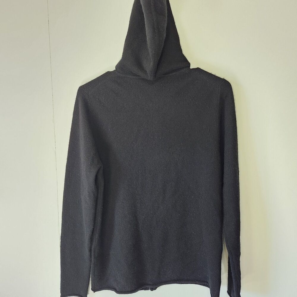 Citizen Cashmere Zip-Up Hoodie Lux 100% Cashmere, Size L Preppy - Picture 5 of 10